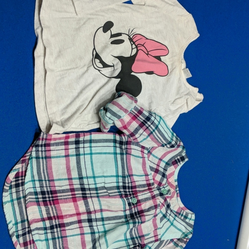 Toddler girl 2 shirt bundle